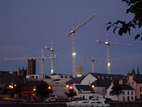Athlone cranes daytime