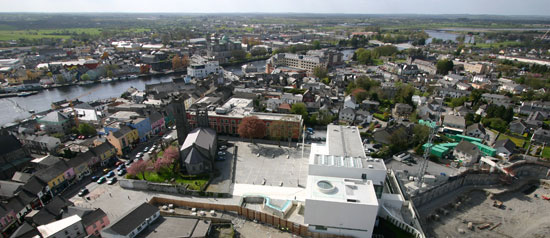 Athlone town panorama