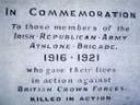 IRA Statue date