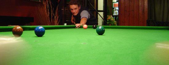McNeill's Pub Pool table