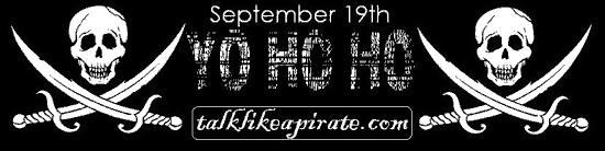 Talk like a pirate banner
