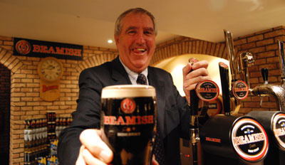 Ray, Beamish's hospitality man