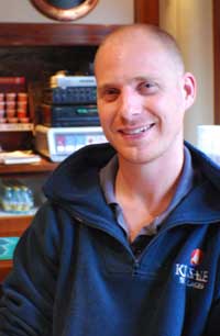 David, the brewer at the Kinsale Brewery
