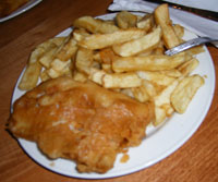 McDonaghs fish and chips in Galway