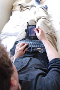 Blogging on my Palm