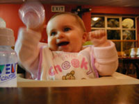Munchkin in High Chair