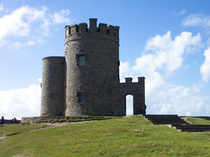 O'Brien's Castle at The Cliffs of Moher