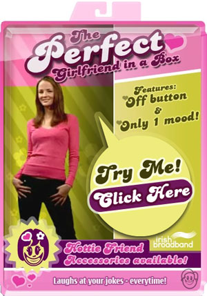 The perfect Irish girlfriend in a box
