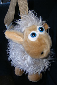 sheep-shaped handbag