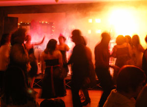 Irish company christmas party dance floor