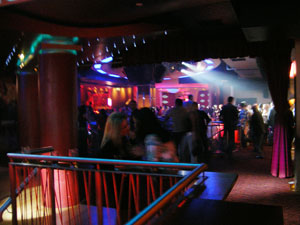 interior of the Karma night club in Athlone
