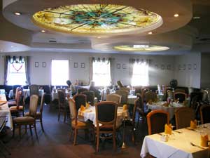 The inside of Ken's Oriental restaurant in Athlone