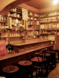 Luker's Pub in Shannonbridge, the old bar