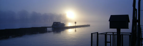 Dawn on the River Shannon
