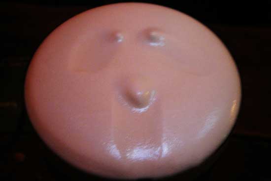 face in a pint