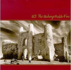 U2's album cover, The Unforgettable Fire