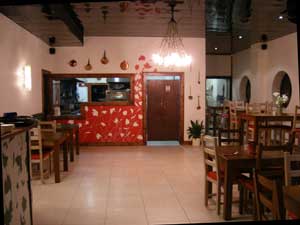 Interior of Divertamento Italian restaurant in Athlone
