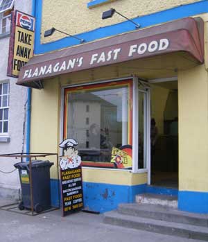 Flanagan's Fast Food in Ballymahon