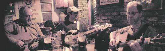 session players at the shack pub in athlone