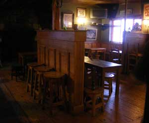 Skellys Bar in Ballymahon interior of the bar