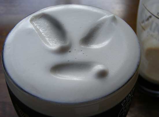 face in a pint friday