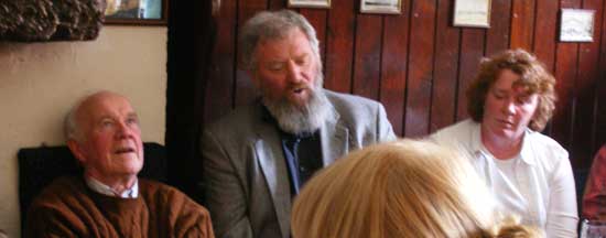 man singing at sean's bar traditional irish session