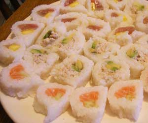 irish sushi rolls - lightholder style
