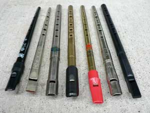 Irish tin whistles