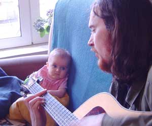 Eddie Keenan and the munchkin