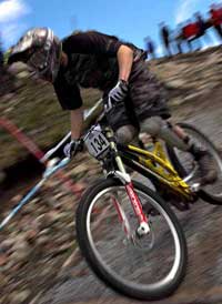 Chris Kilmurray downhill mountain biking in ireland