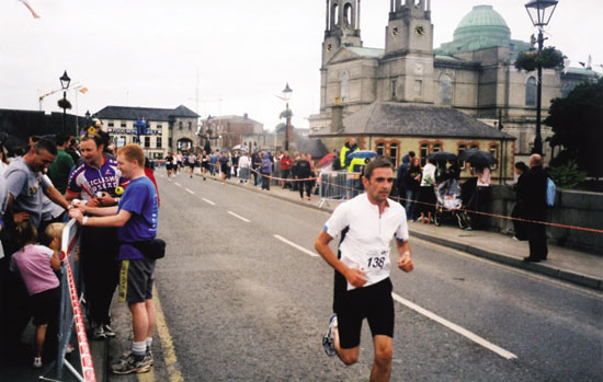Fermanagh man Gavin Noble who won Athlone's TriAthlone Tri-athalon