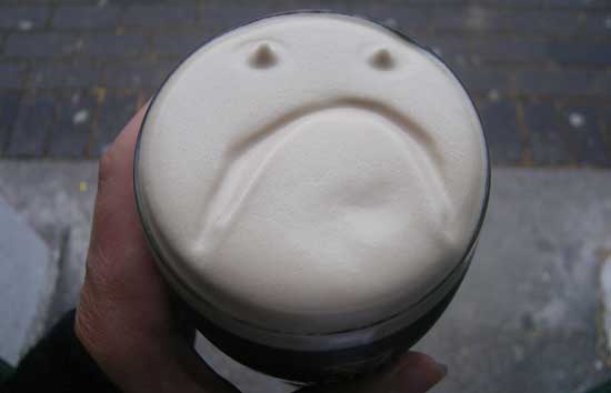 beamish, beer head, beer head art, Craíc, dry stout, face in a pint, guinness, irish pub art, irish stout, milk stout, murphy's, face in a pint friday