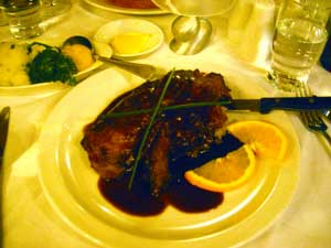 duck served in Hatter's restaurant in Athlone