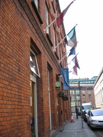 Side entrance